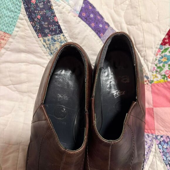 size 7 leather heel fairy booties - Picture 3 of 5